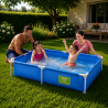 Piscina Fuori Terra Rettangolare, Facile da installare, più spazio per nuotare e giocare