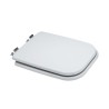 Sedile Copriwater Compatibile per Conca Ideal Standard, Colore Bianco