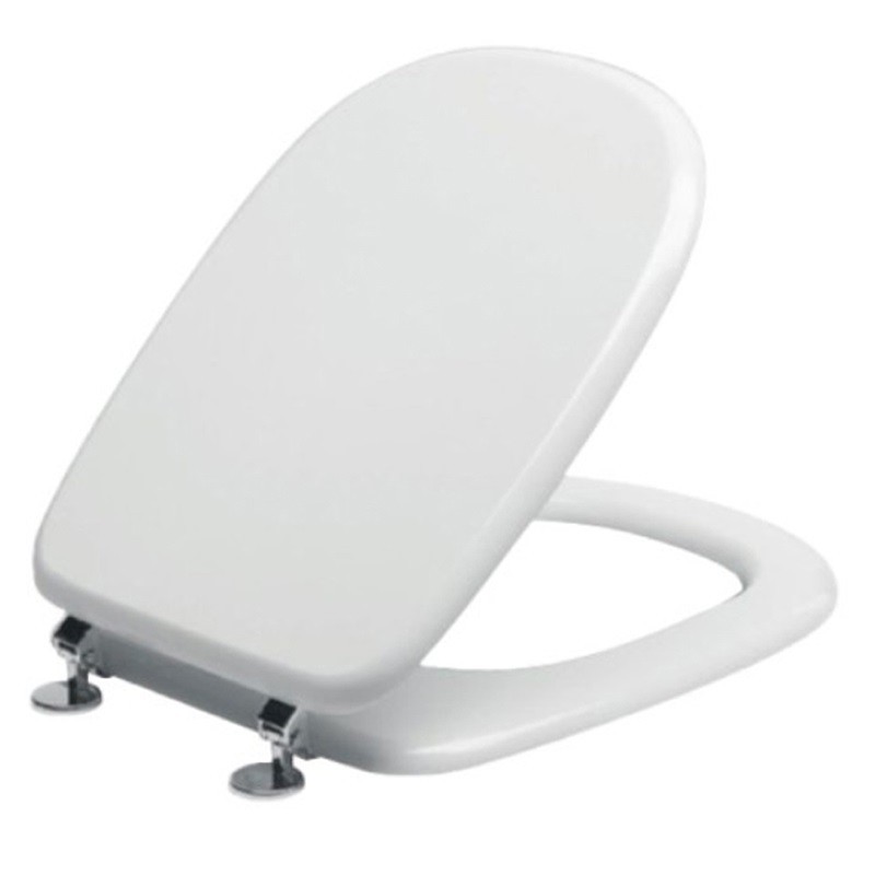 Tavoletta WC da Bagno, Copriwater Compatibile per Tesi Ideal Standard, Colore Bianco