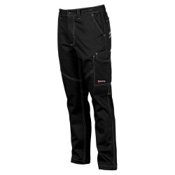 Pantalone da Lavoro Uomo Cotone Multistagione e Multi Tasche Payper, Reflex
