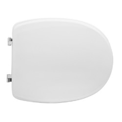Copriwater Tavoletta Sedile WC per Disabili Universale, colore Bianco