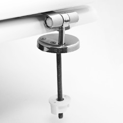 Copriwater Tavoletta Sedile WC per Disabili Universale, colore Bianco