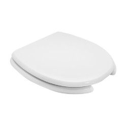 Copriwater Tavoletta Sedile WC per Disabili Universale, colore Bianco