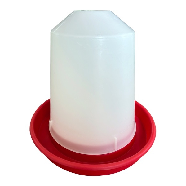 Abbeveratoio a sifone in plastica, capacità, per galline, pulcini, polli e simili