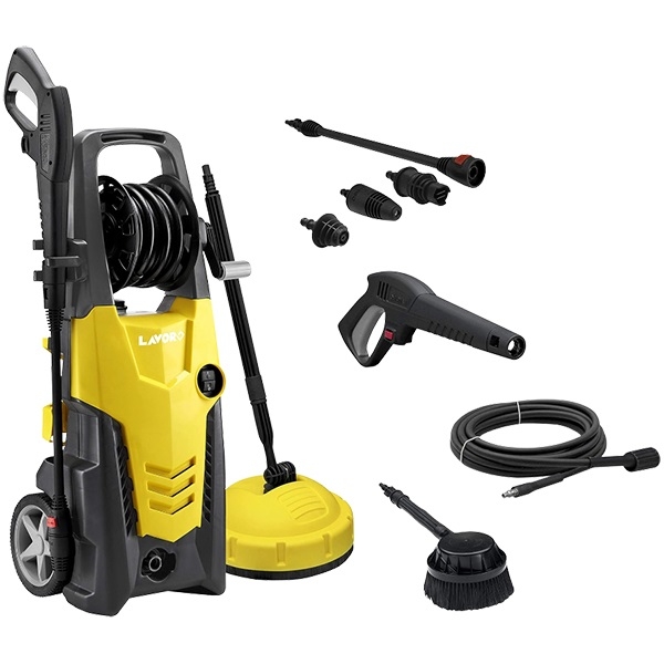 Idropulitrice 2500W ad acqua fredda, con lava superfici e completa di accessori. Lavor Planet 160