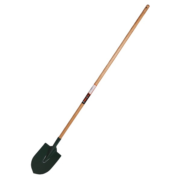 Pala badile vanga vanghetto da giardino in acciaio verniciato, con manico, 140cm