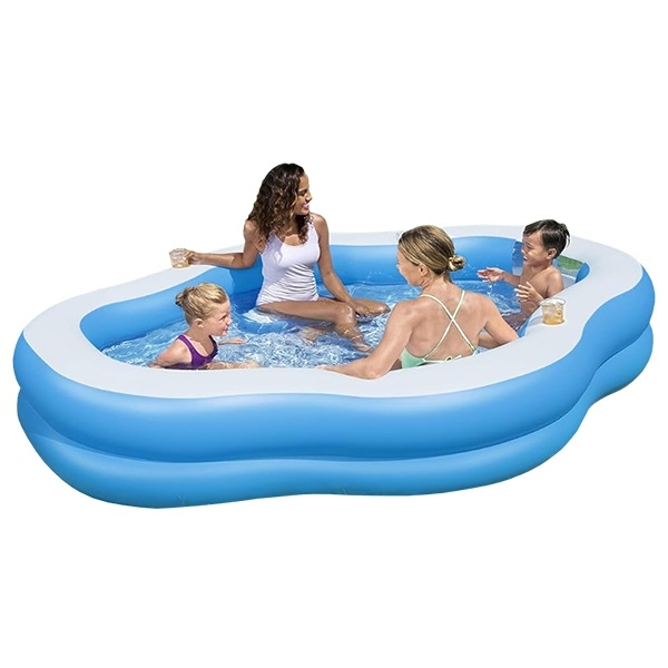 Piscina gonfiabile da giardino per bambini e famiglie con finestra trasparente