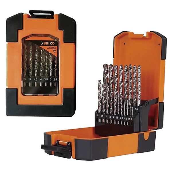 Set di Punte per metallo,per trapano,avvitatore, Hss Fresate Pz19