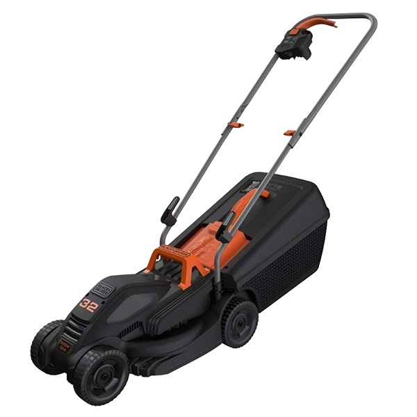 Rasaerba, tosaerba, tagliaerba elettrico a batteria, taglio 32 cm, 1000Watt. Black+Decker BEMW 351