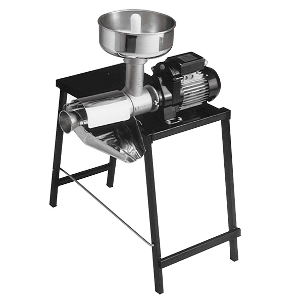 Spremipomodori passamododori professionale elettrico, 500 Watt, acciaio inox
