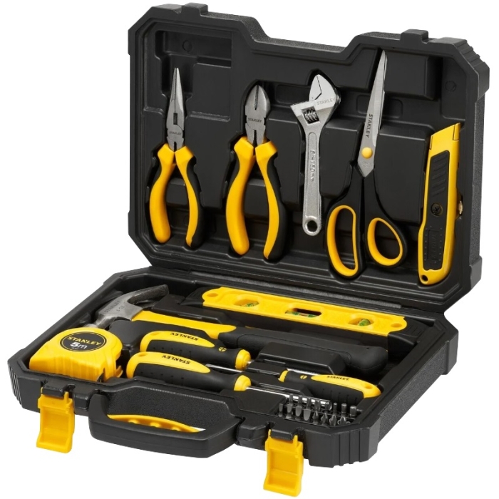 Valigetta utensili 28 accessori con corpo in acciaio al carbonio anticorrosione. Stanley STHT78050-1