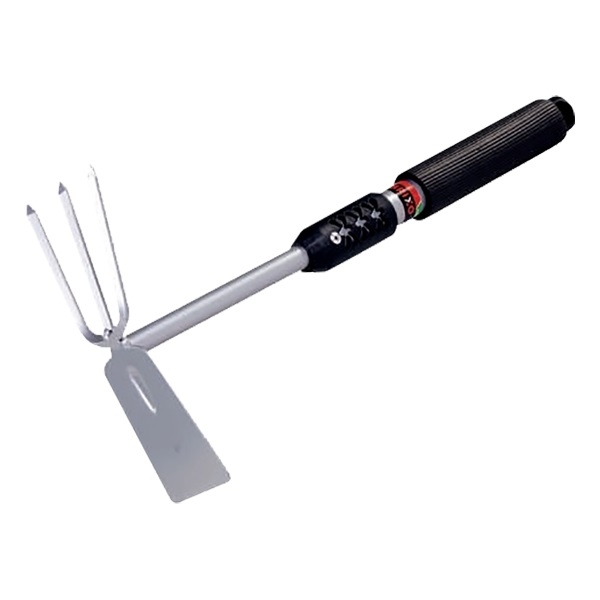 Zappetta rastrello doppia da giardino con Tridente/Quadro. Brixo Platinum