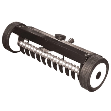 Arieggiatore areatore rastrello scarificatore regolabile con ruote. Larghezza taglio 53cm