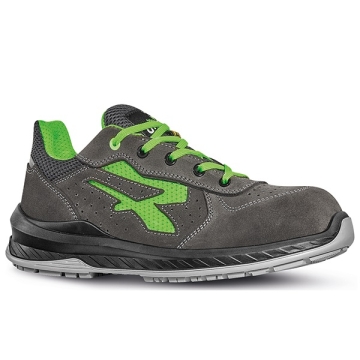 U-Power Scarpe Antinfortunistica BASSE S1P SRC DENVER Colore Grigio