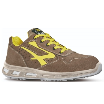 U-Power Scarpe Antinfortunistica BASSE S1P SRC REDLION ADVENTURE Colore Beige