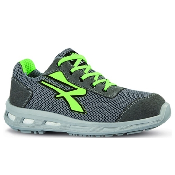 U-Power Scarpe Antinfortunistica BASSE S1P SRC REDLION SUMMER Colore Grigio