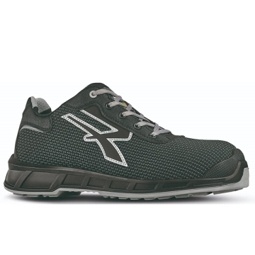 U-Power Scarpe Antinfortunistica BASSE S3S CI FO SR REDSMART JACKSON S ESD Colore Grigio Bianco