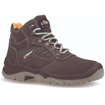 U-Power Scarpe Antinfortunistica TREKKING ALTE S1P SRC REAL Colore Antracite