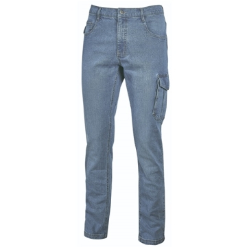 U-Power PANTALONE JEANS JAM Elasticizzato, Slim-Fit, Colore Light jeans