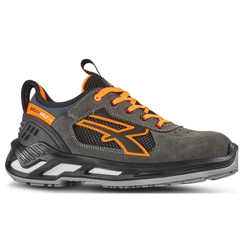 U-Power Scarpe Antinfortunistica BASSE S1P SRC ESD RYDER Colore Antracite